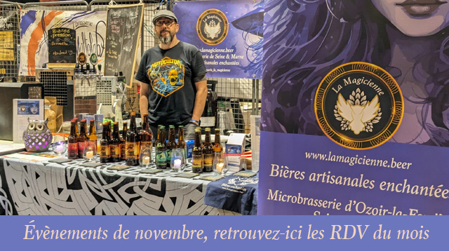 Events de septembre octobre La Magicienne